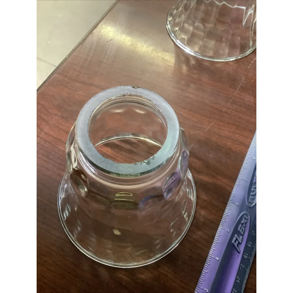 Replacement Glass Shade Hammered Style